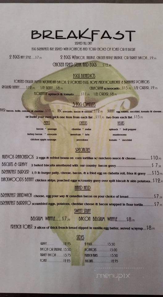 The Greene Lily - Eureka, CA menu_pic