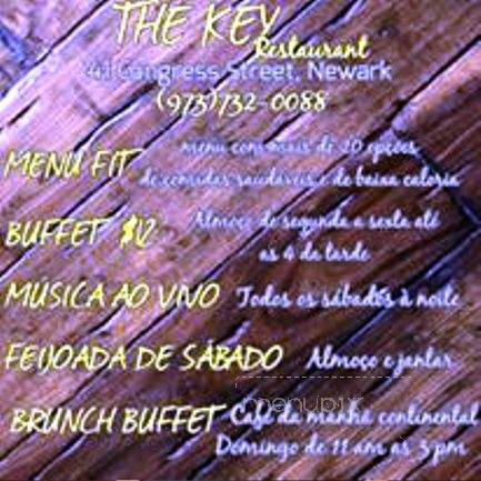 The Key Restaurant - Newark, NJ menu_pic