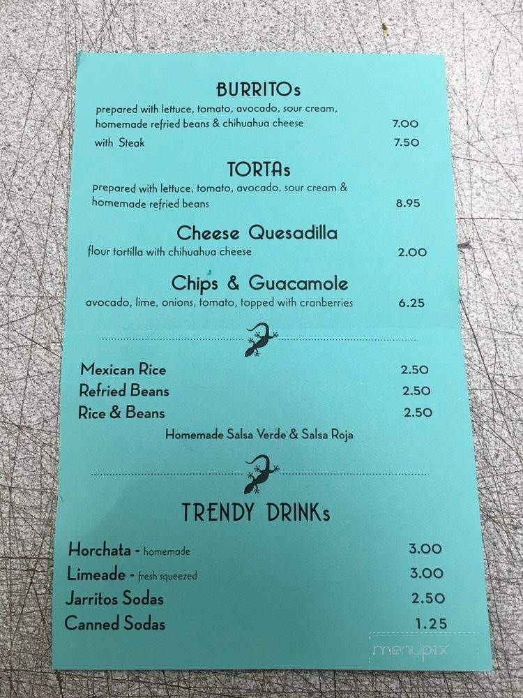 The Trendy Taco - Wilmette, IL menu_pic