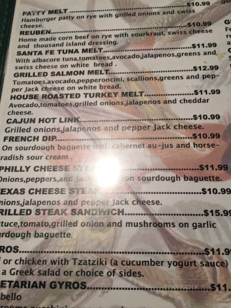 Colibri Grill Cafe - Rohnert Park, CA menu_pic
