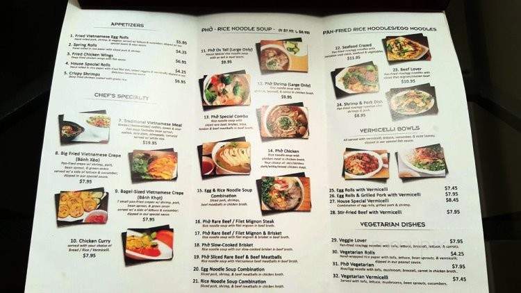 We Love Pho II - Long Beach, CA menu_pic