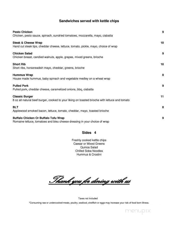 Funktion Spirits and Spoonfuls - Manchester, NH menu_pic