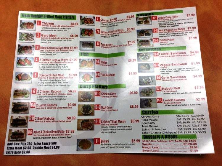 Noor Food Halal Gyros - West Babylon, NY menu_pic