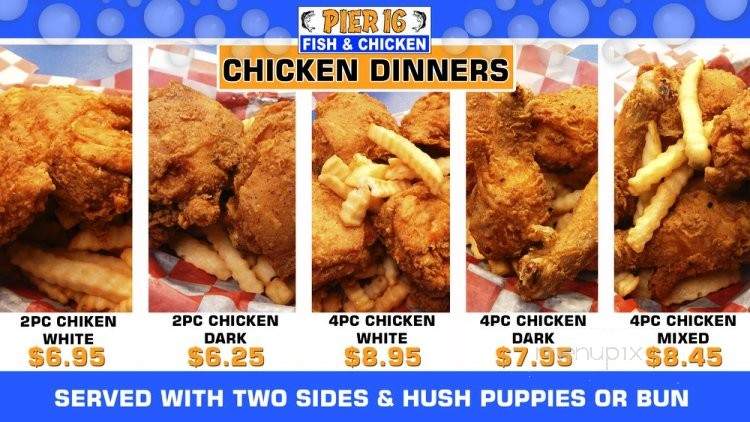 Pier 16 Fish & Chicken - Charlotte, NC menu_pic