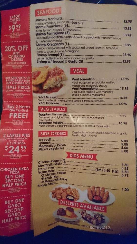 Village Restaurant - Huntington, NY menu_pic