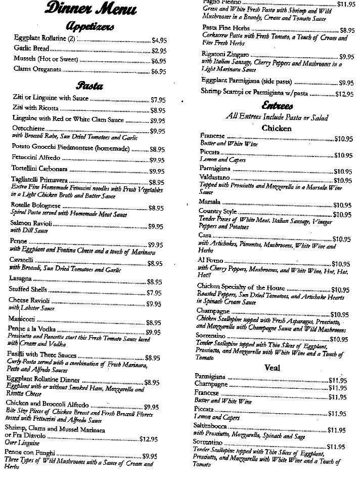 Pizzeria Grande - Rockford, MI menu_pic