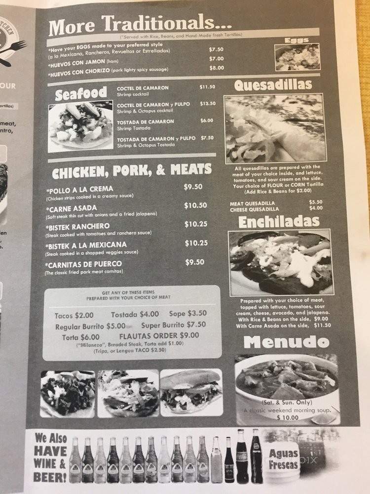 Rosie's Kitchen - Tualatin, OR menu_pic