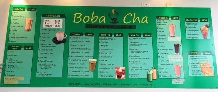 /28002530/Boba-Cha-Menu-Houston-TX - Houston, TX