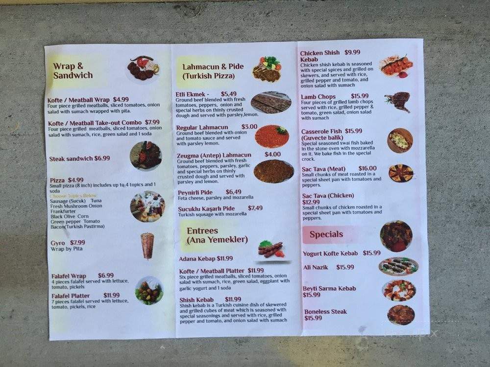 Aristo - Pompano Beach, FL menu_pic