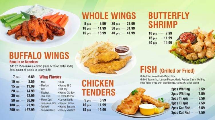 Leo's Eatery - Washington, DC menu_pic