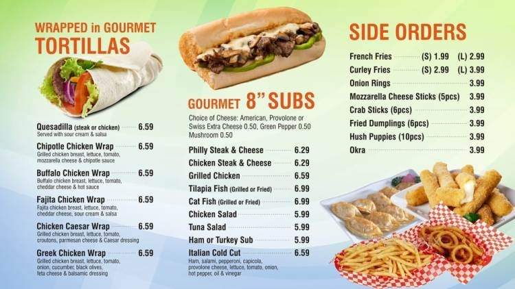 Leo's Eatery - Washington, DC menu_pic