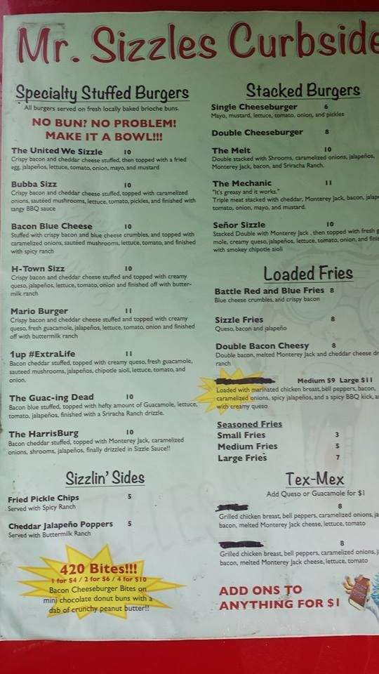 Clear Lake Shores Food Park - Clear Lake Shores, TX menu_pic