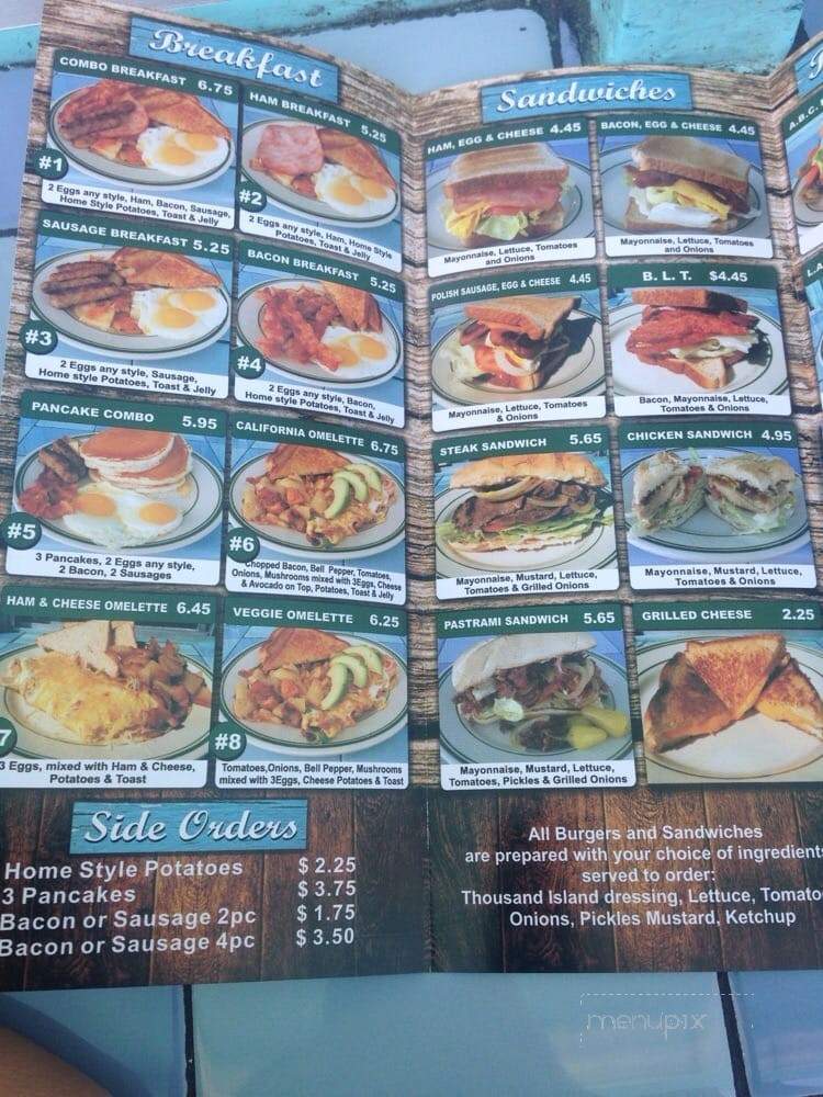 The Los Angeles Burger - Los Angeles, CA menu_pic