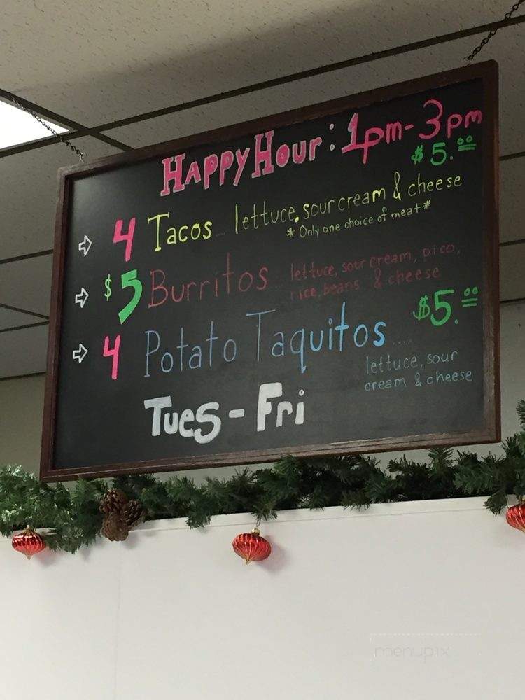 Tachi's Kitchen - Riverside, RI menu_pic