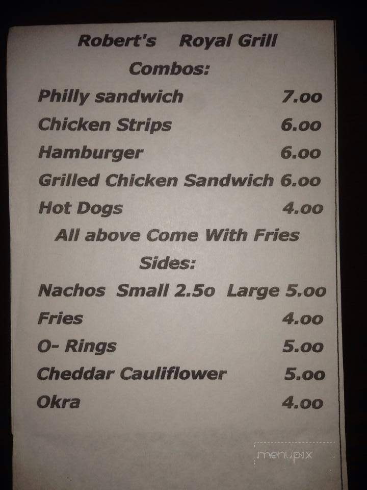 Royal 66 - Mountain Home, AR menu_pic