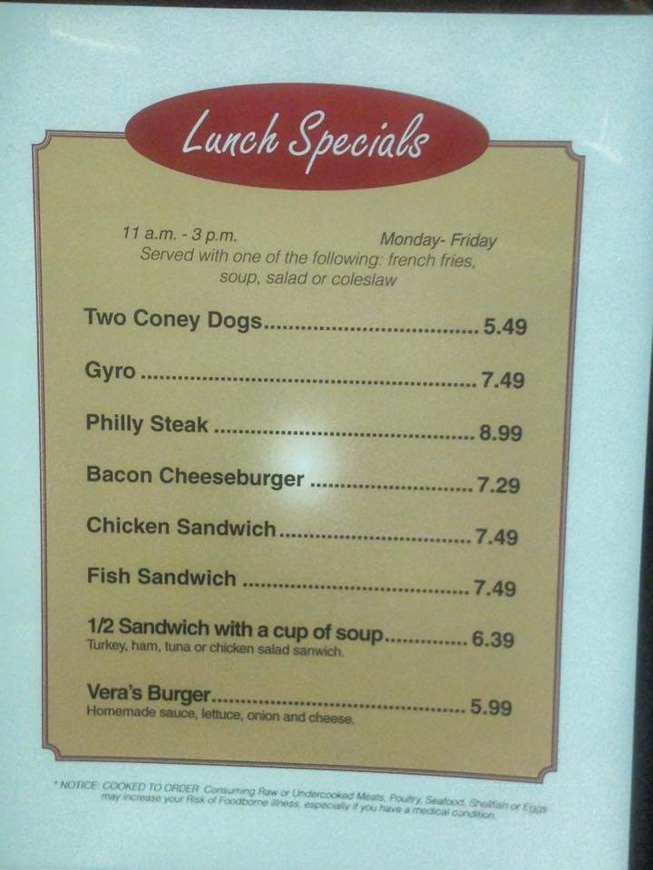 Nick's Coney Island - Wayne, MI menu_pic