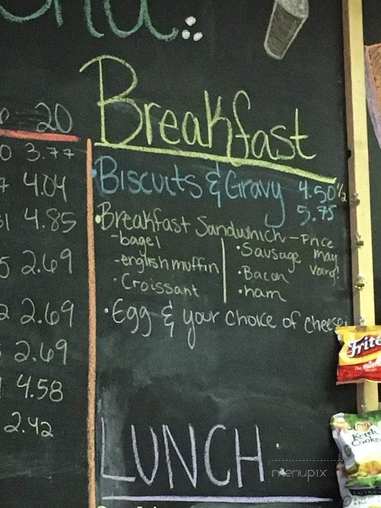 The Grind Espresso and Deli - Carson, WA menu_pic