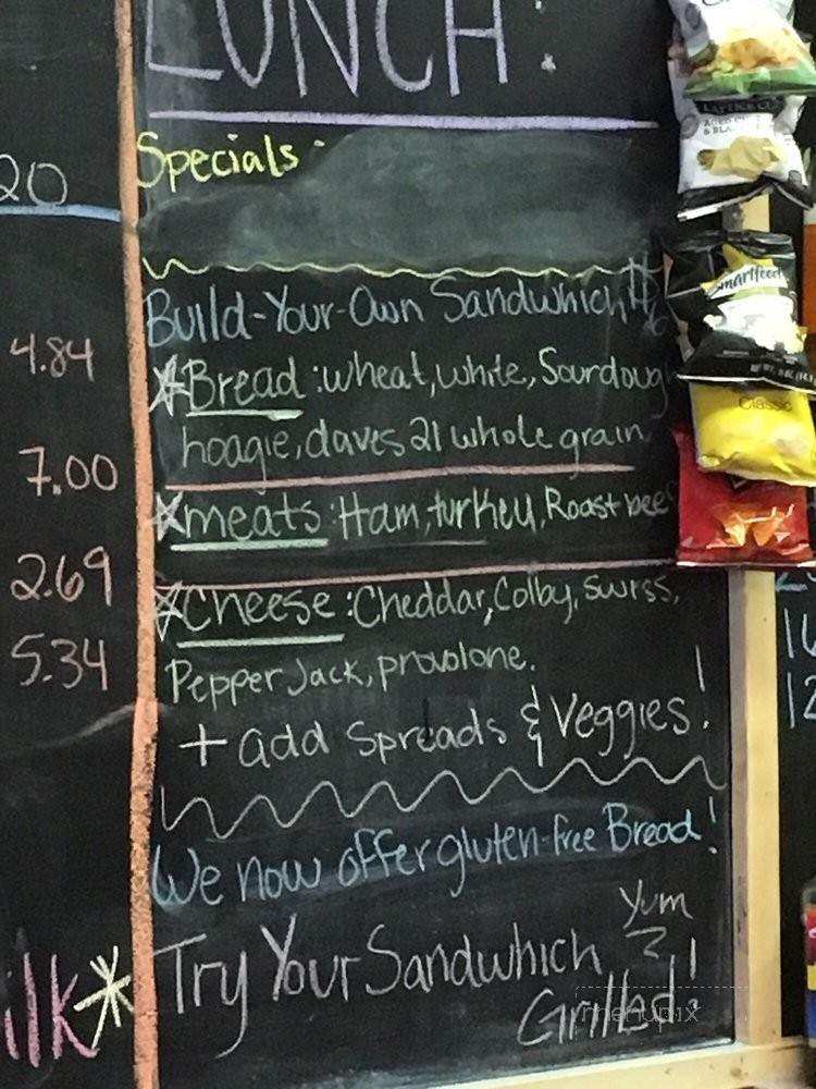 The Grind Espresso and Deli - Carson, WA menu_pic
