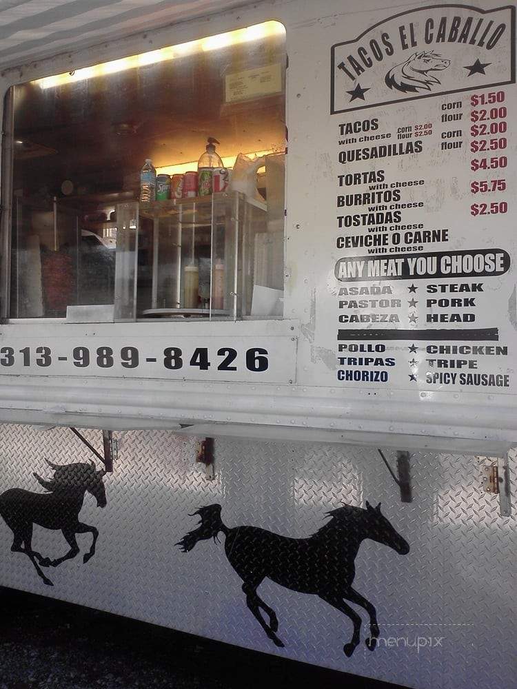 Tacos El Caballo - Detroit, MI menu_pic