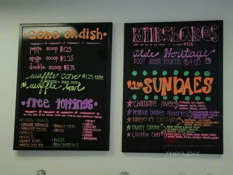 Kings Kreamery - Lancaster, PA menu_pic