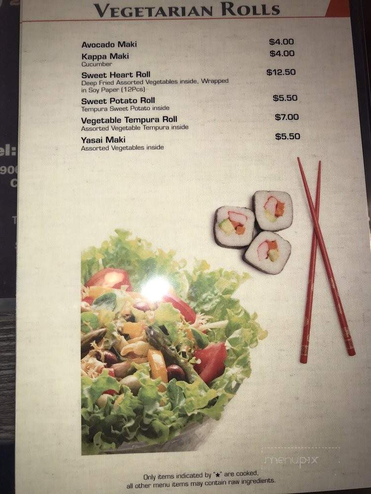 Amami Shima Sushi - Cupertino, CA menu_pic