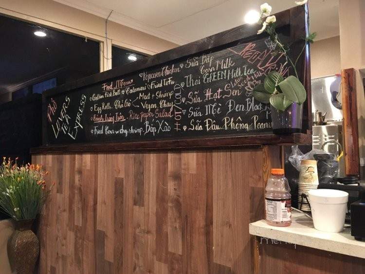 Pho Lovers - Westminster, CA menu_pic