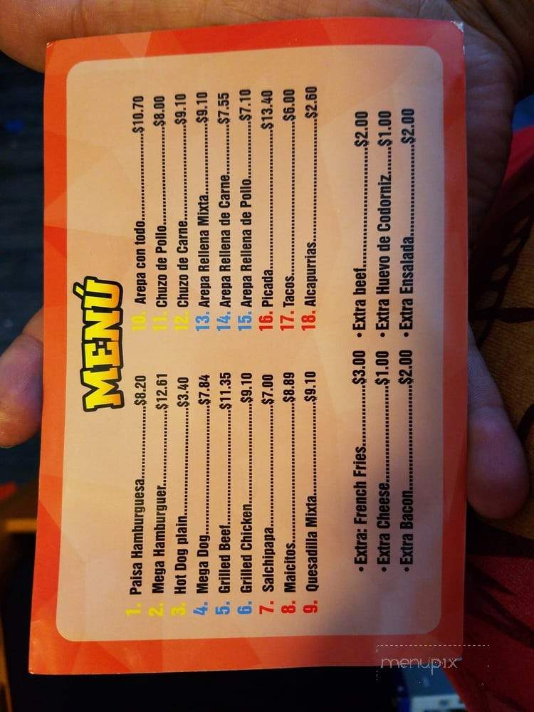 The Number One Fast Food - Tampa, FL menu_pic