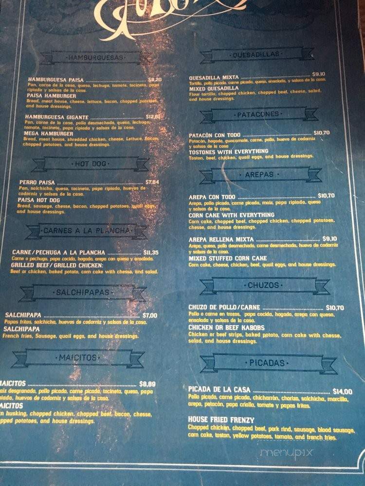 The Number One Fast Food - Tampa, FL menu_pic