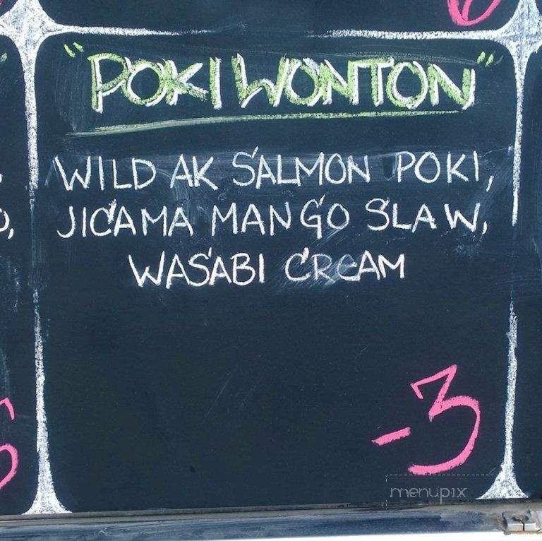 Le Truck - Homer, AK menu_pic