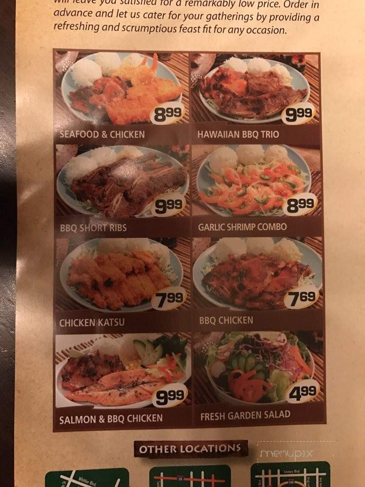 Huli Huli - South Gate, CA menu_pic