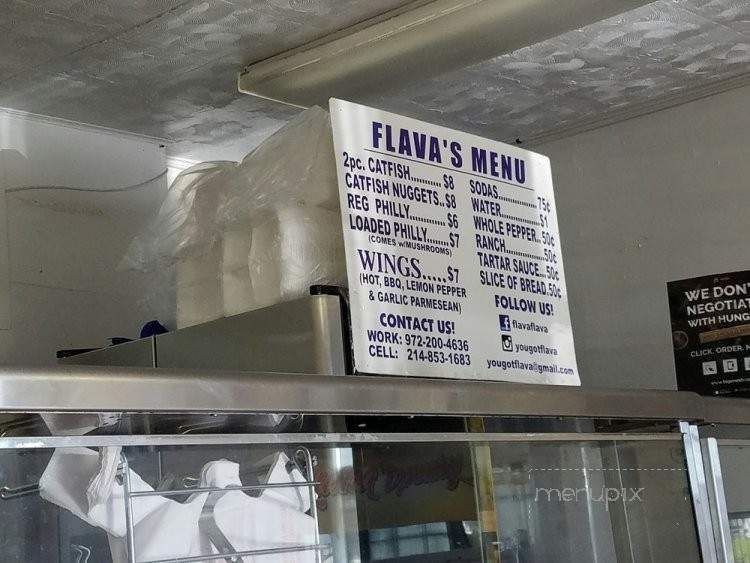 Flava - Garland, TX menu_pic