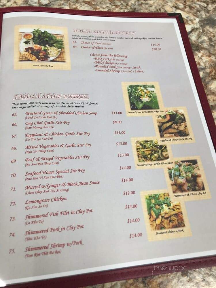 Pho 97 One - Aiea, HI menu_pic