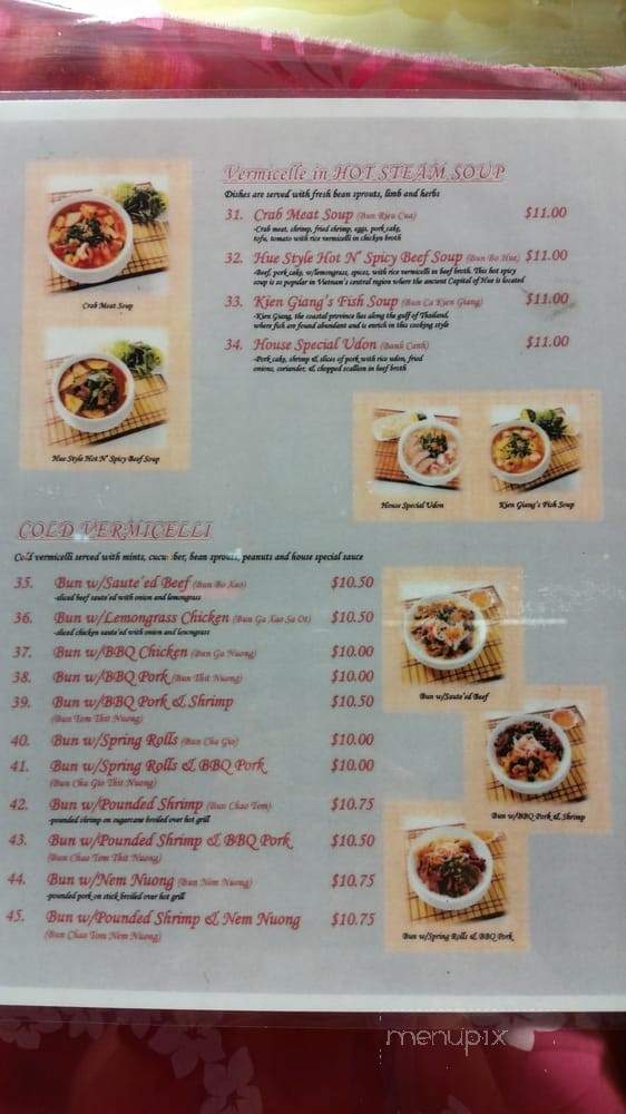 Pho 97 One - Aiea, HI menu_pic