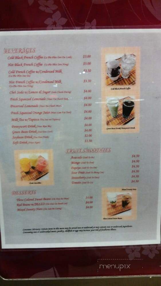 Pho 97 One - Aiea, HI menu_pic