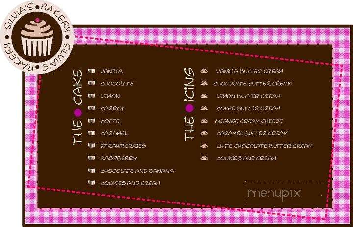 Silvia Bakery - Philadelphia, PA menu_pic