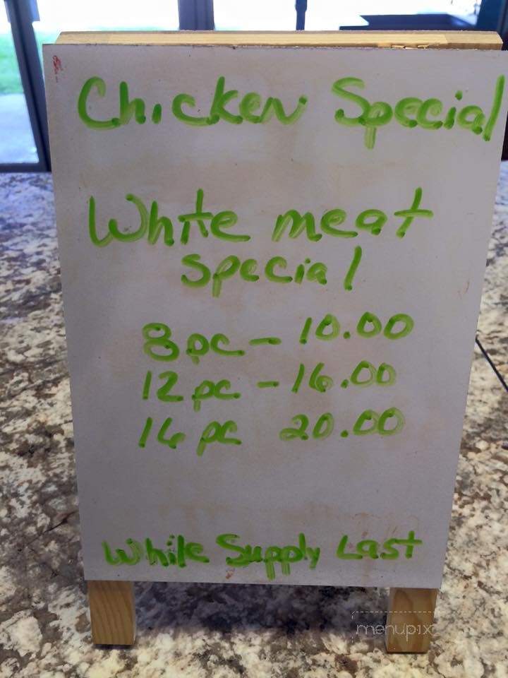 North End Grill - Bloomfield, IA menu_pic