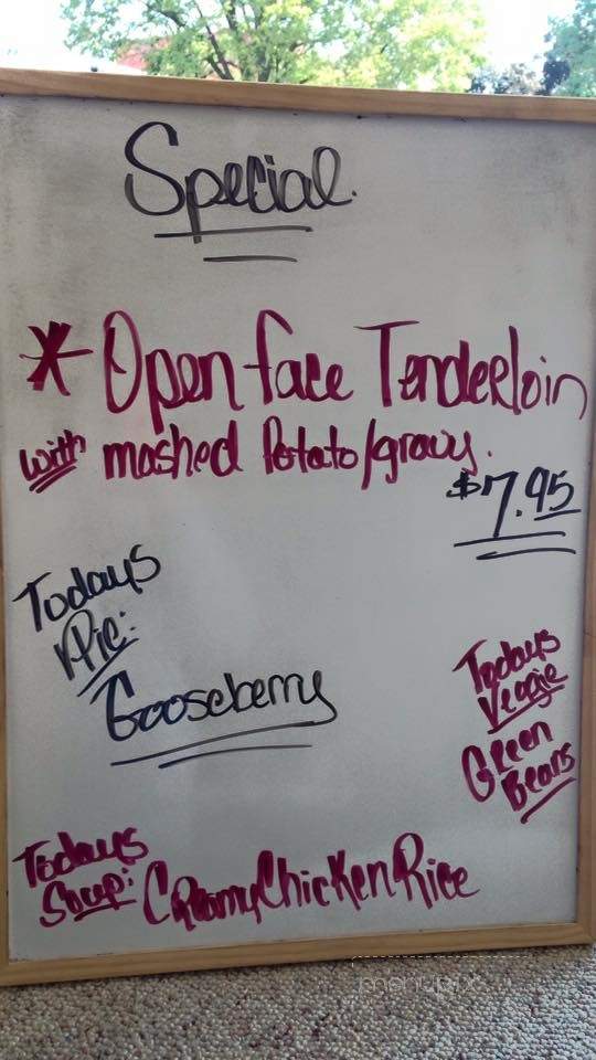 CJ's Family Restaurant - Bloomfield, IA menu_pic
