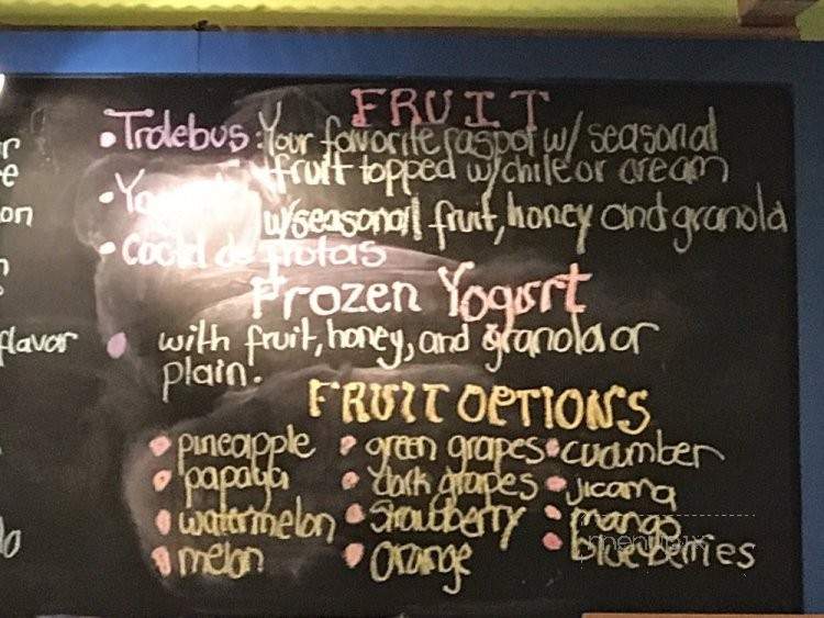 Yuki's - Brownsville, TX menu_pic