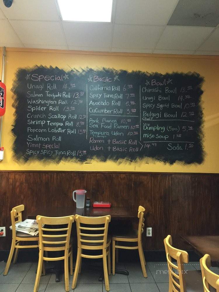 Yimat - Los Angeles, CA menu_pic