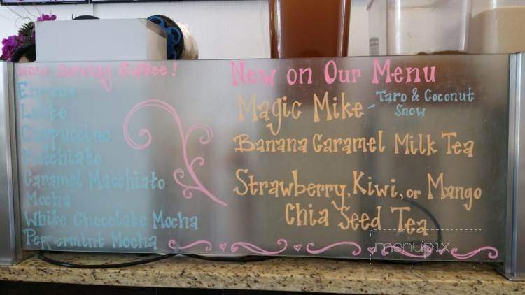 The Tea Zone & Fruit Bar - Mountain View, CA menu_pic