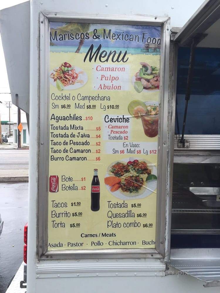 Mariscos Guillen - Inglewood, CA menu_pic