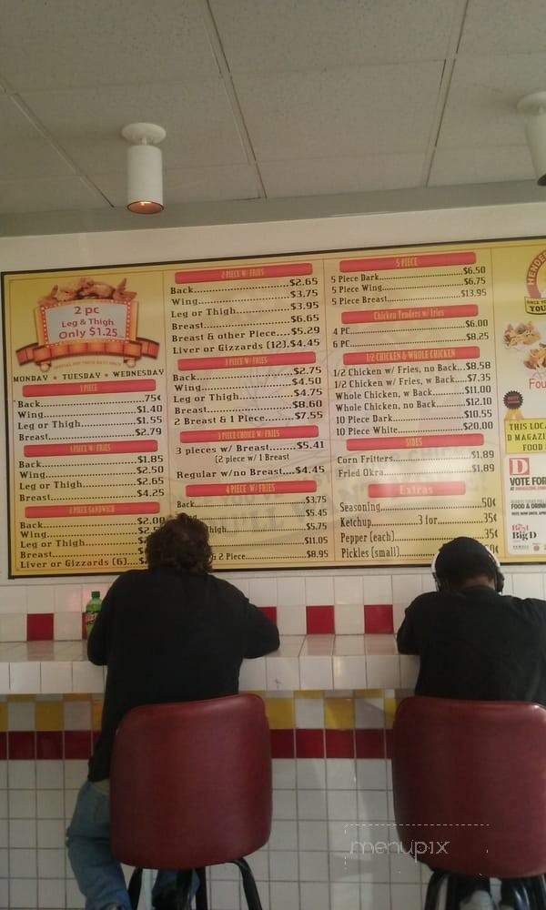 Henderson Chicken - Garland, TX menu_pic