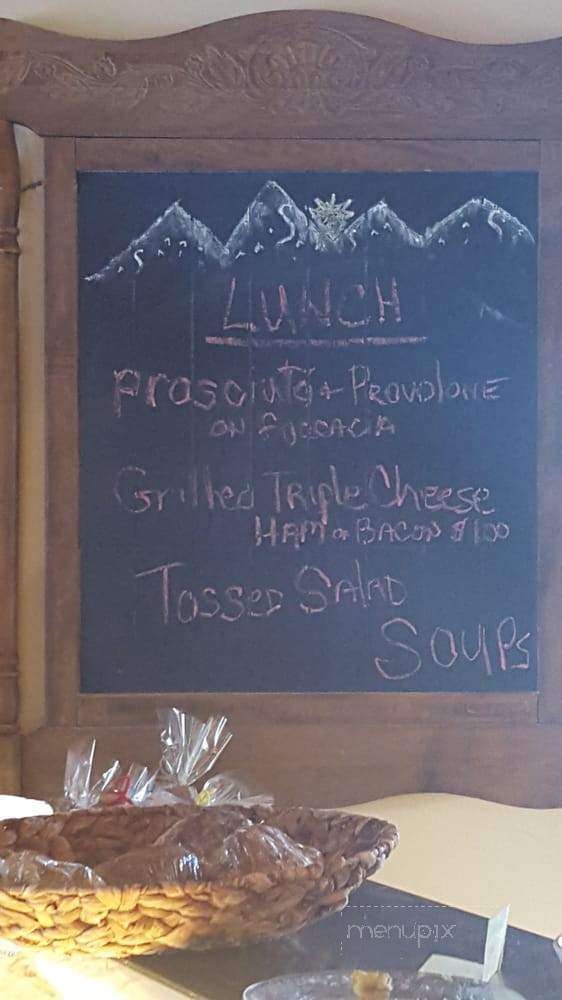 Cicero's A bistro & bakery - Driggs, ID menu_pic