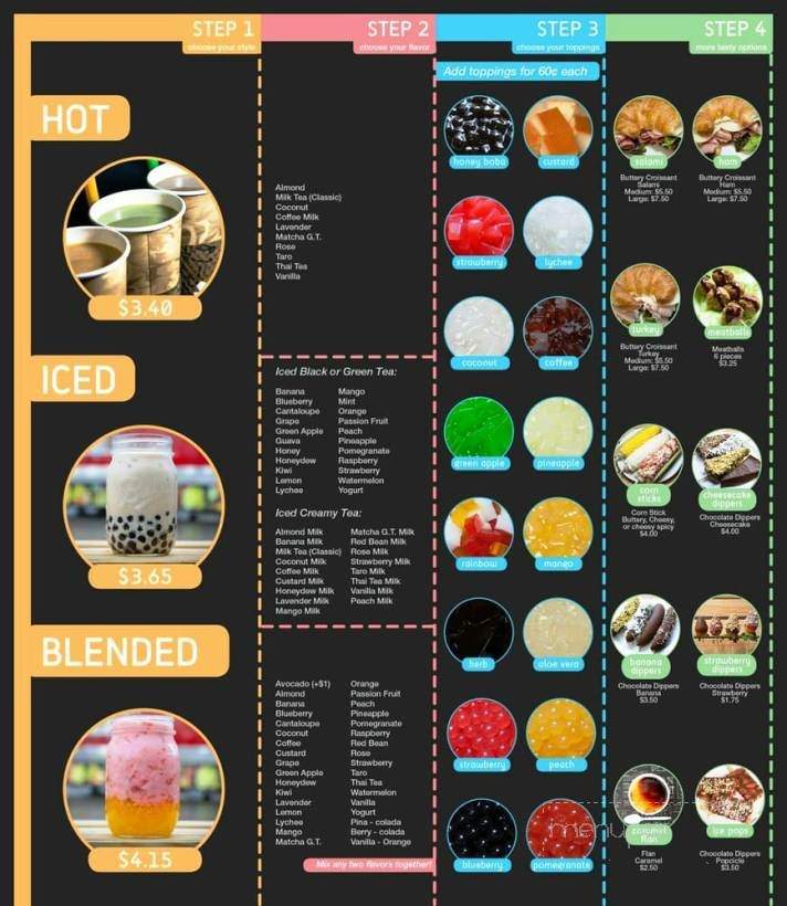 Bobablastic - Tigard, OR menu_pic