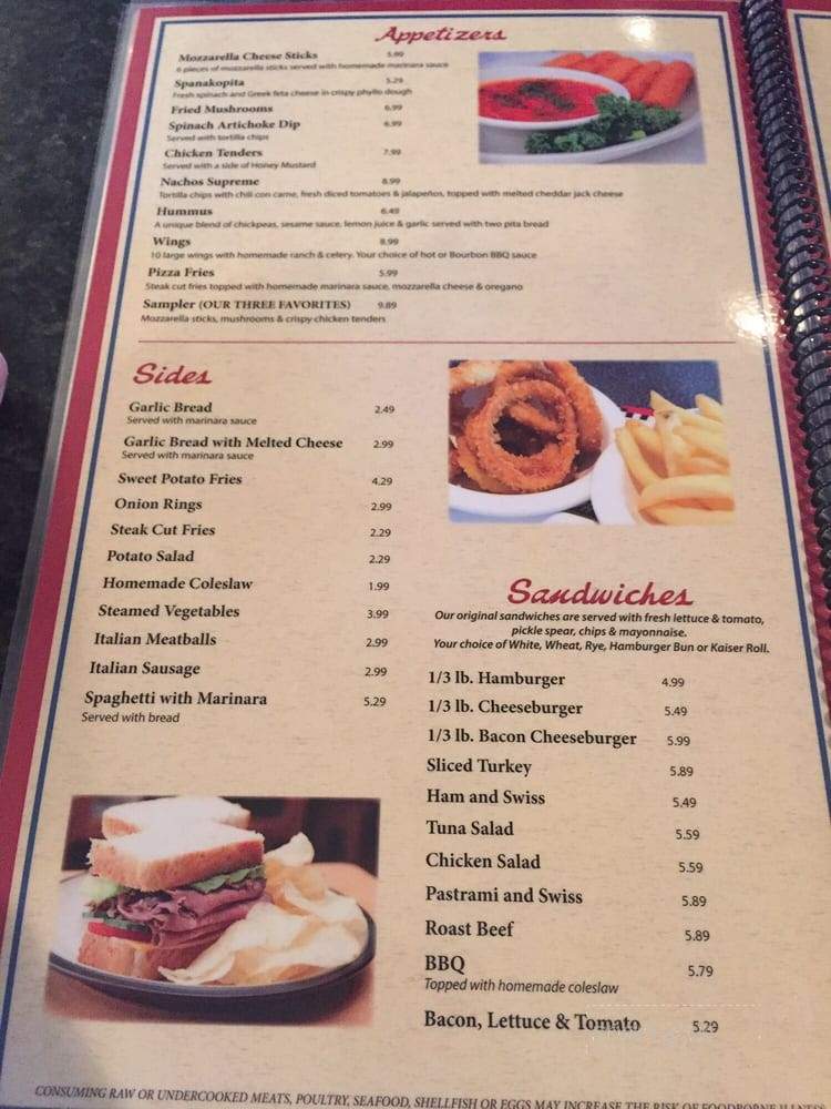 Michael's Diner and Restaurant - Charlottesville, VA menu_pic