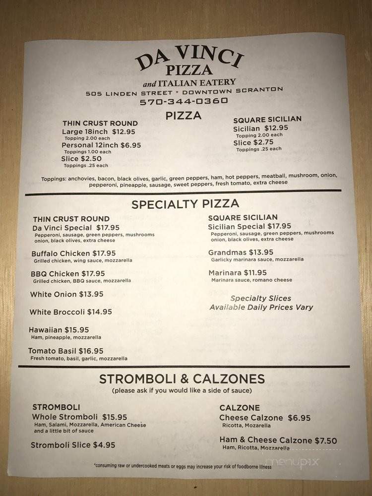 /28054851/Davinci-Pizza-and-Italian-Eatery-Scranton-PA - Scranton, PA
