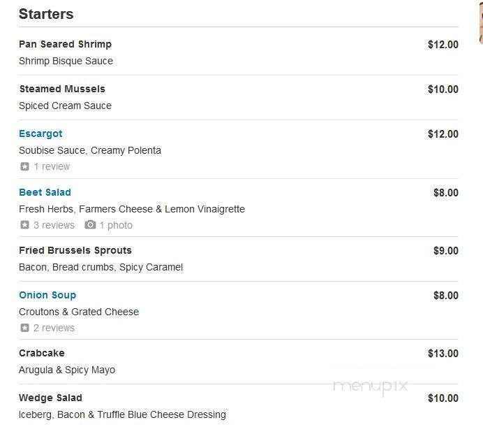 Leila's Bistro Flourtown - Erdenheim, PA menu_pic