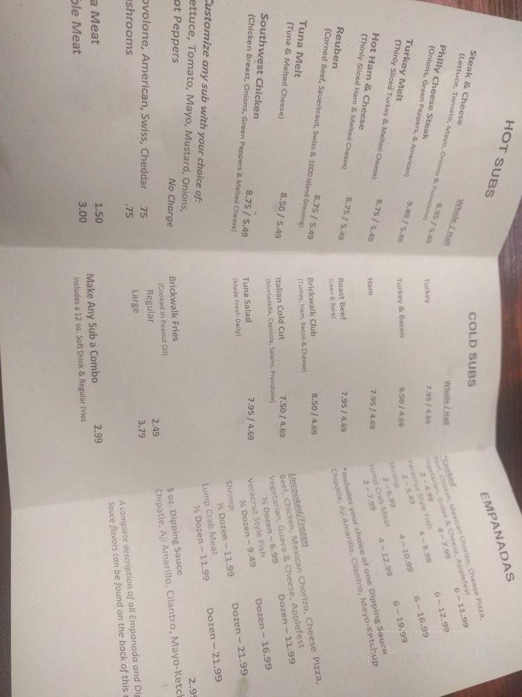 Beers & Cheers Too - Gaithersburg, MD menu_pic
