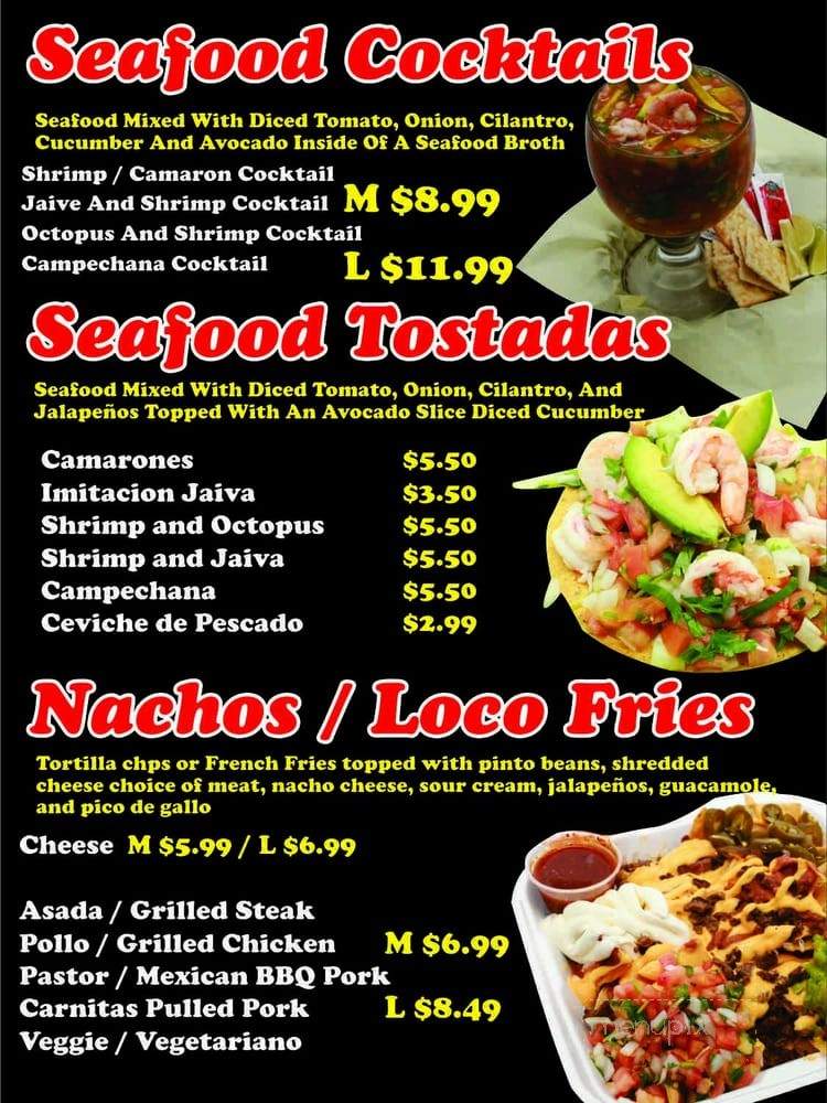Loco Burrito - Norco, CA menu_pic