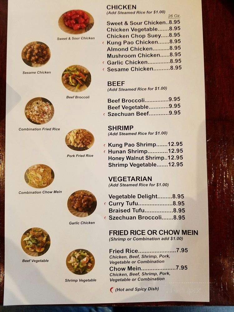 The Asian Cafe - Murphys, CA menu_pic